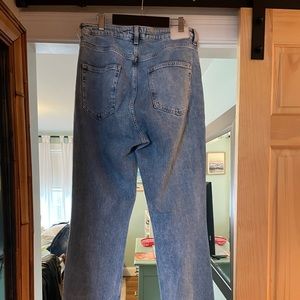 Zara wide leg jeans Size 10 so comfy